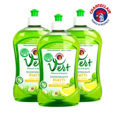 샹떼클레어 에코버트 레몬바질 주방세제 500ml 3개, 단품