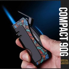 HONEST 라이터 81mm 블루FRAME 90G 컴팩트라이터 직선
