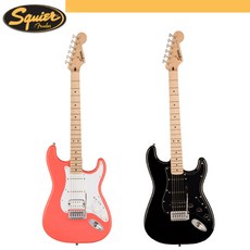 [Squier] 스콰이어 소닉 스트라토캐스터 HSS SONIC STRATOCASTER HSS 일렉기타 (뉴엑스 GP-1 헤드폰 앰프 선물), TAHITIAN CORAL