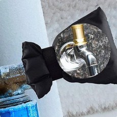 수도 동파 방지 보온 커버 배관 파이프 수도꼭지 보호, 1개