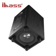 스피커통우드 스피커통 Ibass 고출력 패시브 홈 앰프 자동차 360 스테레오 SW 베이스 시어터 HIFI 100W 6.5 인치, 3.SU650D, 98