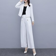 봄가을 여성 오피스룩 투피스 정장세트 04