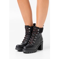 Buffalo MILES - High heeled ankle boots - black BU311N08H 150불 이상 주문시 부가세 별도