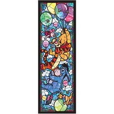 456 피스 퍼즐 미녀와 야수 스테인드 글라스 꽉 시리즈 (18.5x55.5cm) 999999458240, ファインディングドリ, 상세 설명 참조5