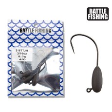 [국내당일발송] 배틀피싱 텅스텐 튜브 지그헤드-지퍼백(BTTJH-P), 1/4oz (BTTJH-P-14)
