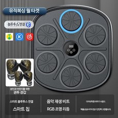 뮤직복싱머신 펀치기계 가정용 벽걸이 샌드백 스마트, 5