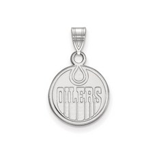화이트 순은 매력 펜던트 캐나다 에버타 주 에드먼턴 Unisex NHL 주유기 18mm 12