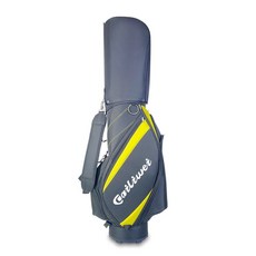 골프 가방 남자 가방 골프 전문 표준 가방 휴대용 울트라 라이트 가방 공급 나일론 직물, 블랙 옐로우