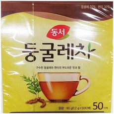 둥굴레차(티백 동서 60g(50개)X30개 / 동서식품 둥굴래차, 30개, 60g