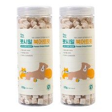  펫시밀 강아지 고양이 동결건조 간식 대용량 북어 연어 치킨 1개, 북어트릿 120g 2개 