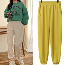 우알롱시그니처조거팬츠