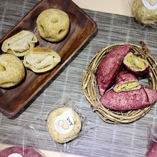 명품 베이커리 수제 간식 찰 감자빵 6개 12개, 85g