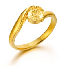 크로바순금반지