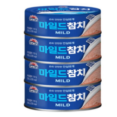 사조 마일드 참치 135g x 4입, 540g, 1개