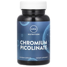 MRM Nutrition 영양 크로뮴 피콜리네이트 200 mcg 100 식물성 캡슐, MRM Nutrition 영양 크로뮴 ..., 1개, 100정