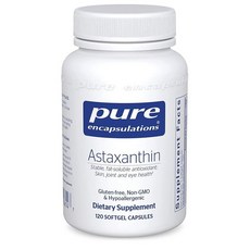 Pure Encapsulations Astaxanthin 아스타잔틴 120캡슐 해외, 1개, 120정