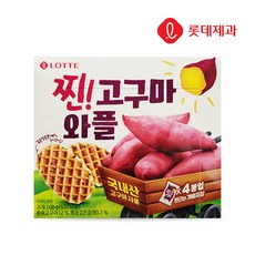 롯데제과 롯데 찐 고구마 와플 108g, 1개