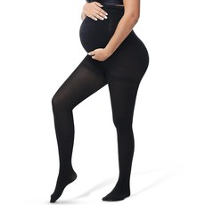Beister 임산부 팬티 스타킹 복부 지지대가 있는 하이 웨이스트 임산부 레깅스 불투명 클로즈드 토 임산부 타이츠 블랙., Beister 임산부 팬티 스타킹, 복부 지지대가 있는