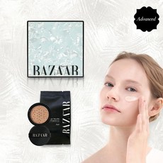 [BAZAAR/하퍼스바자] 안티에이징 쿠션 본품+리필, 21호