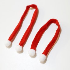 미니어처 빨간목도리, 30x1cm rsK4