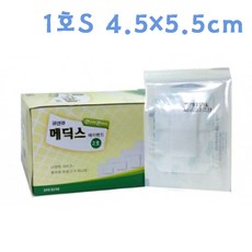 메딕스밴드 1호S 4.5X5.5cm 100매 습윤 드레싱
