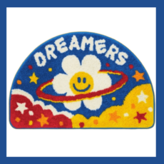 (위글위글) 욕실 주방 미끄럼방지 발매트 - Dreamers, 욕실주방 미끄럼방지 발매트 - Dreamers