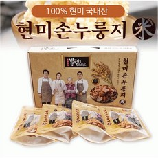 국내산 현미손누룽지 110g x 4봉, 8개