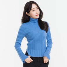 GOBI 고요 캐시미어 오가닉 터틀넥 립드 니트 몽골캐시미어100% 가을 트렌디 코디