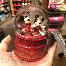 디즈니스토어 스노우글로브 미키&미니 Disney Christmas 2020, 웨딩 소품