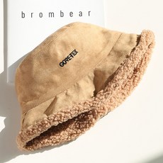 아이엠몽 여성 6color 스웨이드 뽀글이 양털 벙거지 버킷 햇 (BO602WD) 코넬리언
