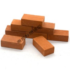 해외발송 (diy 미니어쳐)리틀 메이슨 시뮬레이션 미니 벽돌 DIY 빌딩 모델 장난감 빌딩 블록 수제 물-10253, 01.빨간 비 다공성 50 PC 3