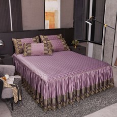 공단레이스침대스커트