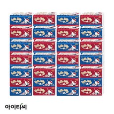 헬로키티 골드 팝업티슈 3겹 110매 3입 16팩, 상세 설명