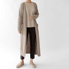 마일리지 라쿤프리미엄롱가디건 9DCA012