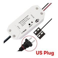 Wofea WiFi 스위치 스마트 차고 문 오프너 컨트롤러 알렉사 에코 구글 홈 Tuya 앱 제어와 연동 허브 불필요, 05 US-white
