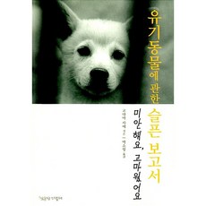 유기동물에 관한 슬픈 보고서 고다마 사에