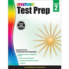 CarsonDellosa Spectrum Test Prep Workbook Grade 2