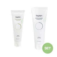 비플레인 녹두 약산성 클렌징폼 80ml + 160ml