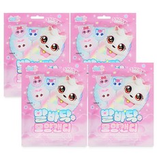 위시캣 발바닥모양 캔디, 4개, 42g