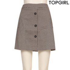 [TOPGIRL] 체크 단추 스커트_TJC8SK804F