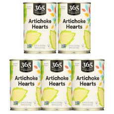 365 Whole Foods Market Artichoke Hearts 홀푸드마켓 아티초크 하츠, 5개, 400g