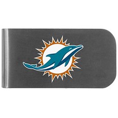 NFL Miami Dolphins Logo Bottle Opener Money Clip NFL 마이애미 돌핀스 로고 병따개 머니 클립, 1