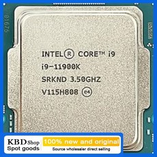 인텔 코어 I9 11900K 3.50HZ CPU 중앙 처리 장치, 1개 - 11900k