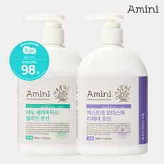 아미니 아토세라마이드 릴리프로션350ml+엑스트라모이스처로션350ml, 상세페이지 참조