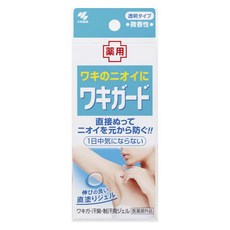 고바야시 겨드랑이 가드 클리어 타입, 1개, 50g