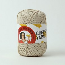 [앵콜스] 치즈얀 Cheese Yarn 소품실 가방실 뜨개실 털실 예쁜실 리뷰후기