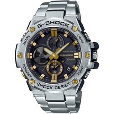 카시오 CASIO G-SHOCK 지쇼크 GST-B100D-1A9JFG-STEELG스틸 Bluetooth 탑재 터프니스 크로노그래프 블랙x골드 162380