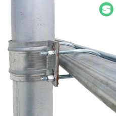 회전클램프 고정클램프 크립 크램프 파이프고정 48mm 아시바 농자재 관수자재 48(42)mm x 48(42)mm (고정) 1개 상품 이미지