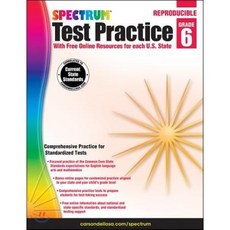Spectrum Test Practice Grade 6