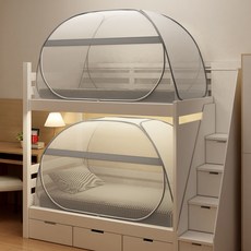 몽골식 침대모기장 방충망 조립식 캠핑용 실내, 30.로켓블루모기장-150x200x100